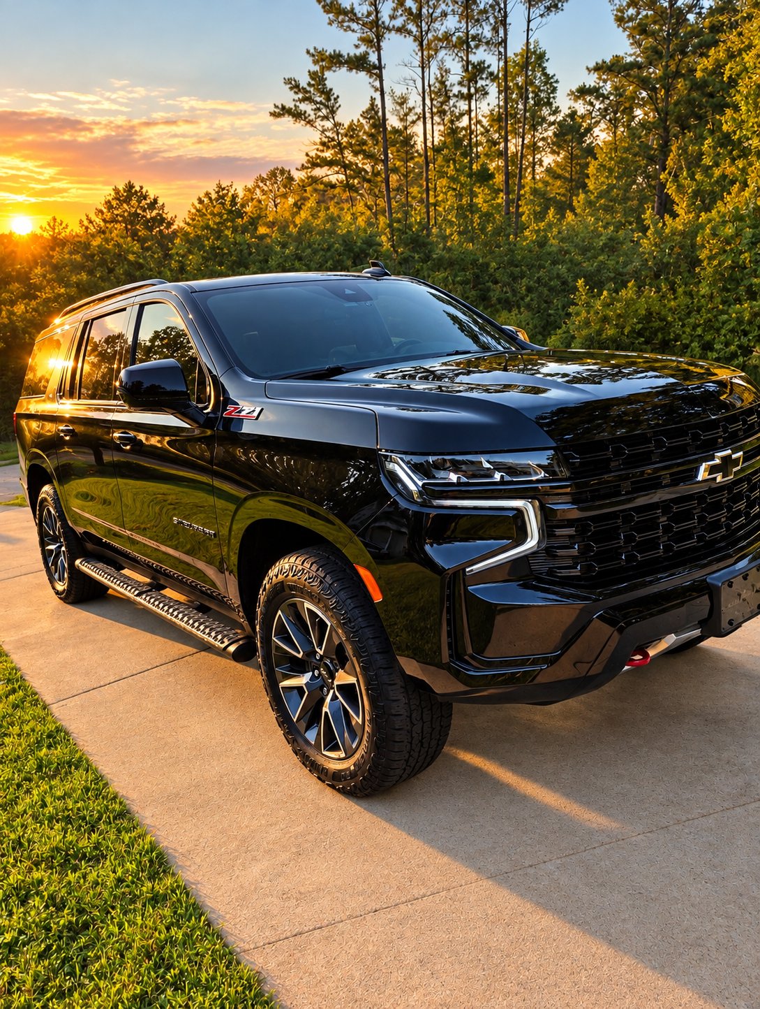 Iron Gate Executive Transport's black Chevy Suburban Z71